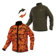 Veste Softshell Réversible Hart Tulsa-S - Orange Blaze/Vert