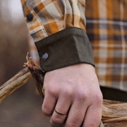 Chemise Harkila Pajala Cornstalk Check Orange