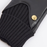 Gants en Cuir Deanna Barbour - Black