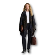 Châle Blair Tartan Serape Barbour - Shadow Classic