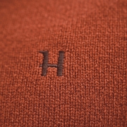 Pull Vincent Merino Half Zip - Bombay Brown Orange