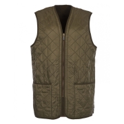 Barbour Polarquilt Waistcoat / Zip-In Liner – Olive