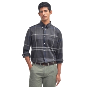 Chemise Dunoon Tartan Tailored Shirt Barbour – Graphite