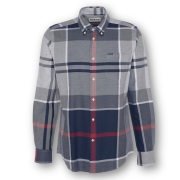 Chemise Dunoon Tartan Tailored Shirt Barbour – Blue Granite