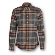 Chemise Barbour Ronan Tailored Checked Shirt Grey Marl
