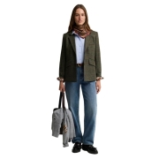 Veste Barbour Browning Tailored Blazer Tweed Pure Laine
